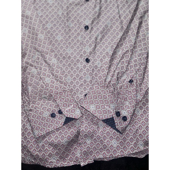 Tasso Elba Vintage Mens Button Down Shirt - Picture 4 of 7